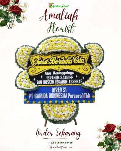 Papan Bunga Duka di Nomporejo